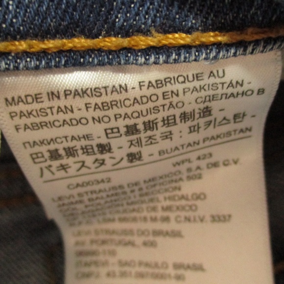 Levi's Jeans Men's 31x30 Medium Wash 502 Taper Fit Flex Denim - Picture 6 of 8